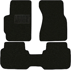 Коврики текстильные "Стандарт" для Honda CR-V (suv / RD5) 2001 - 2004, черные, 3шт.