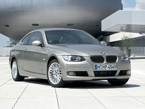 Коврики текстильные "Стандарт" для BMW 3-Series (купе / E92) 2006 - 2010, черные, 4шт.