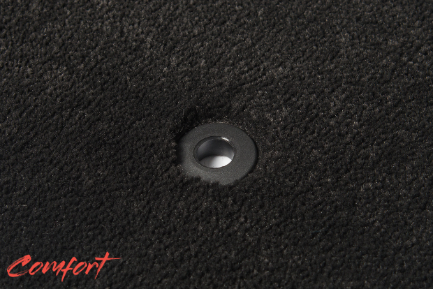Коврики текстильные "Комфорт" для Mitsubishi Pajero IV (suv / V90 (5 дв.)) 2014 - 2020, черные, 3шт.