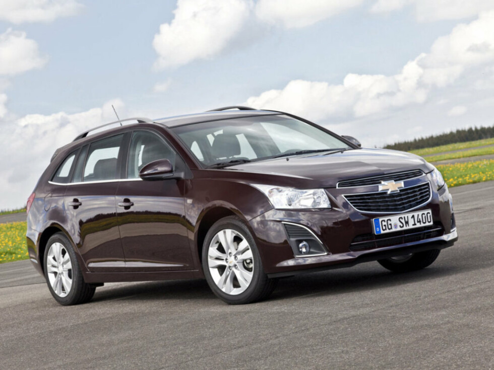 Коврики текстильные "Комфорт" для Chevrolet Cruze I (универсал / J308) 2012 - 2015, черные, 5шт.