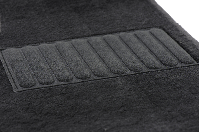 Коврики текстильные "Стандарт" для Nissan Almera Сlassic (седан / B10) 2006 - 2012, черные, 2шт.