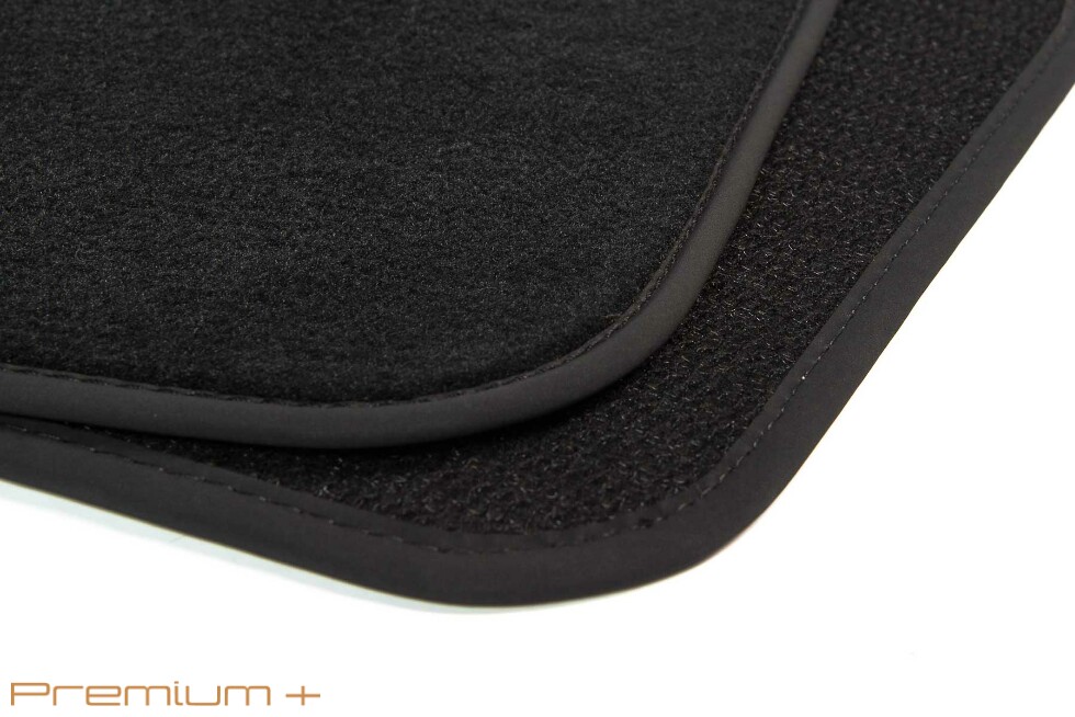 Коврики текстильные "Премиум+" для Audi Q8 I (suv / 4MN) 2018 - Н.В., черные, 5шт.