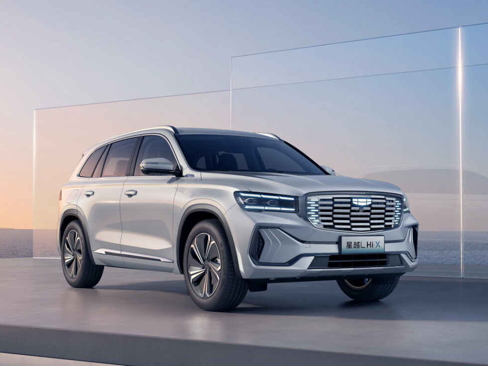 Коврики текстильные "Премиум+" для Geely Monjaro I (suv / Гибрид) 2021 - Н.В., черные, 5шт.