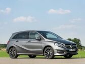 Коврики текстильные "Классик" для Mercedes-Benz B-Class II (хэтчбек 5 дв / T246) 2014 - 2018, черные, 4шт.