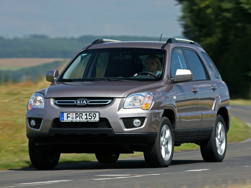 Коврики текстильные "Стандарт" для Kia Sportage II (suv / KM) 2008 - 2010, черные, 1шт.